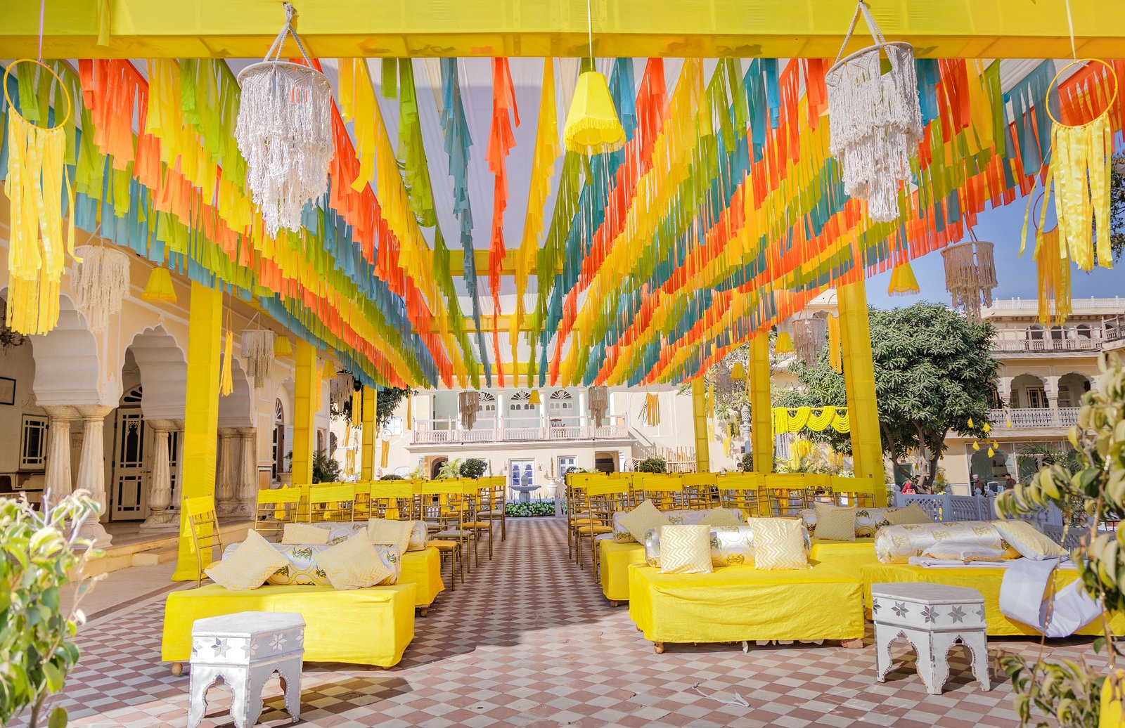 Aureya wedding celebration setup